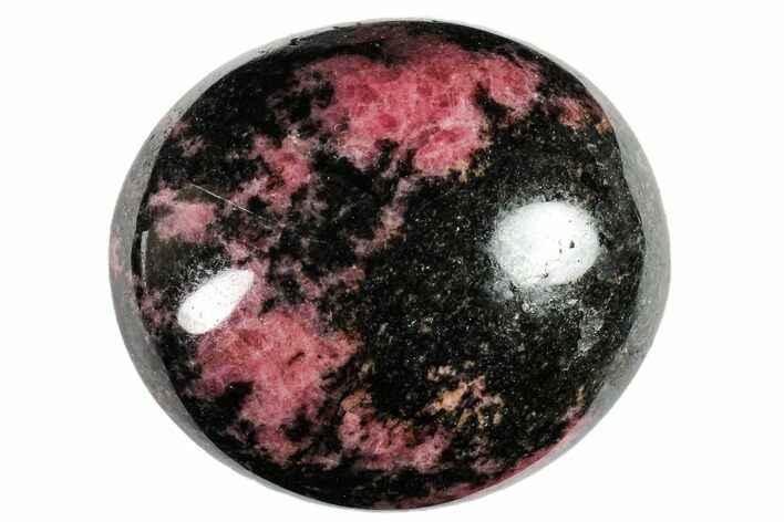 Polished Rhodonite Pebble #158689